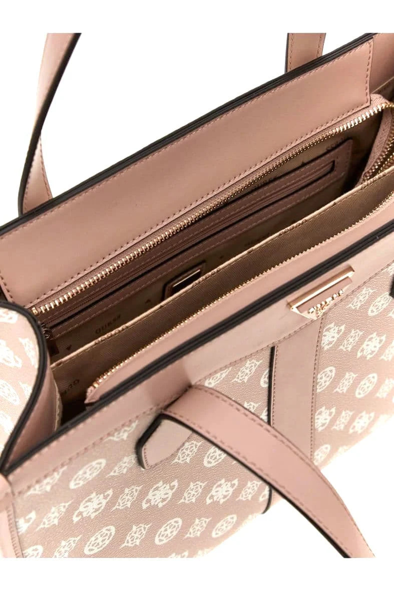 Borsa Donna Guess Silvana Sand Logo