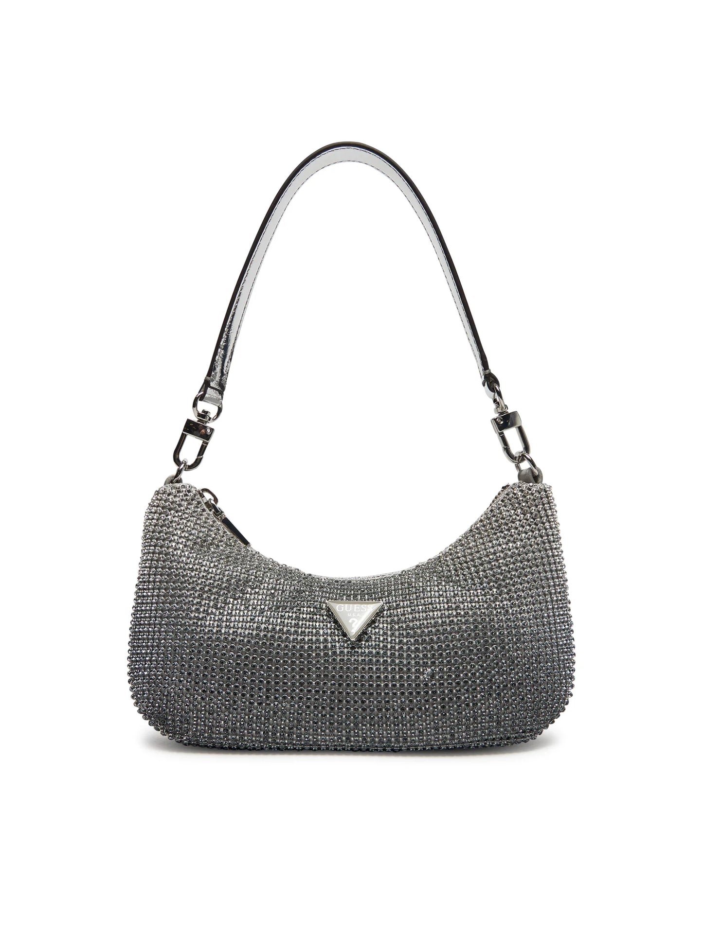 Mini Borsa A Spalla Zalina Strass Guess