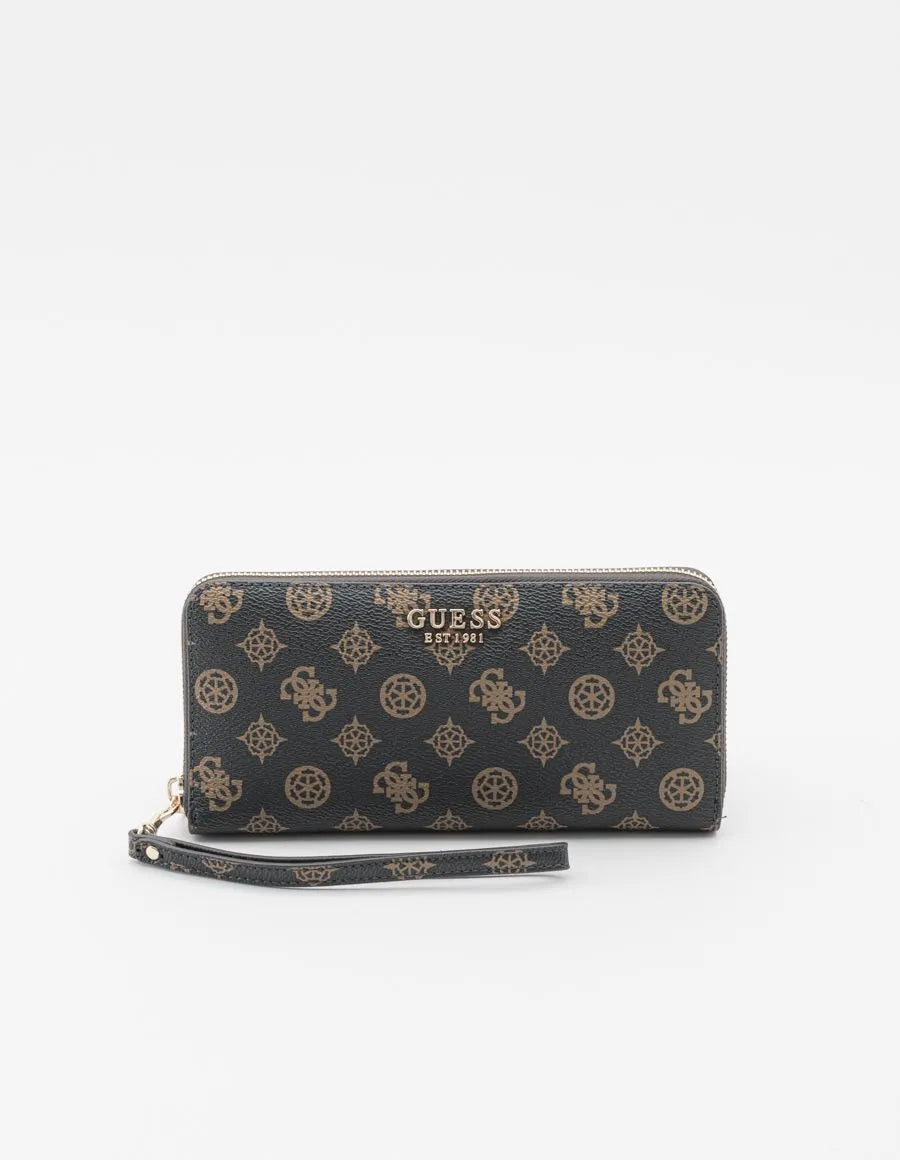 Portafoglio Guess Laurel Marrone