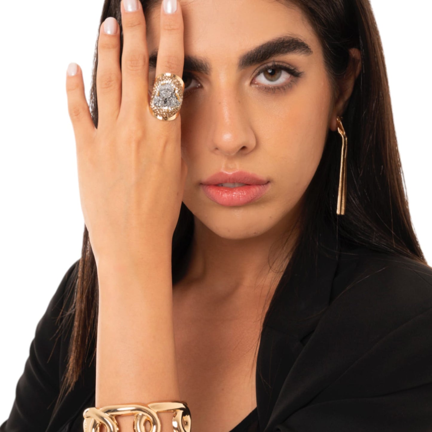 Anello zirconi Mya accessori