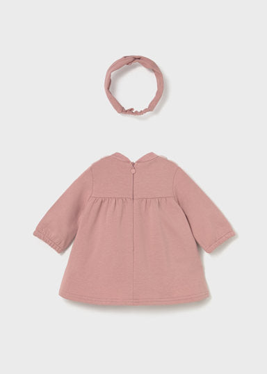 Abito neonata con fascia