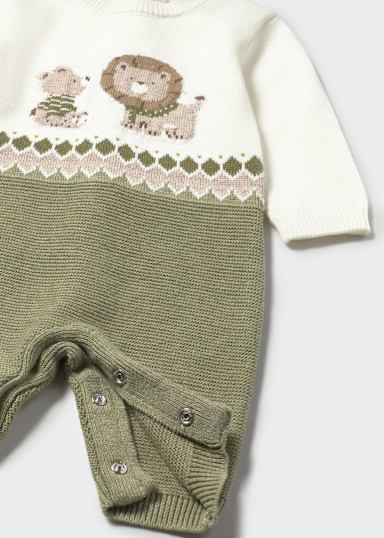 Pagliaccetto in maglia neonato