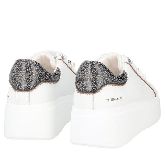 Sneaker slip-on con strass oro