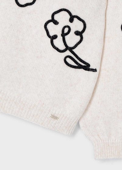 Maglione fiori Mayoral