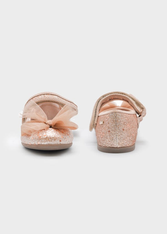 Ballerina glitter con fiocco Mayoral