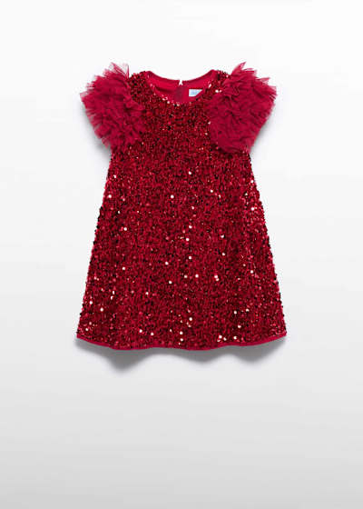 Abito lustrini e tulle Abel&Lula
