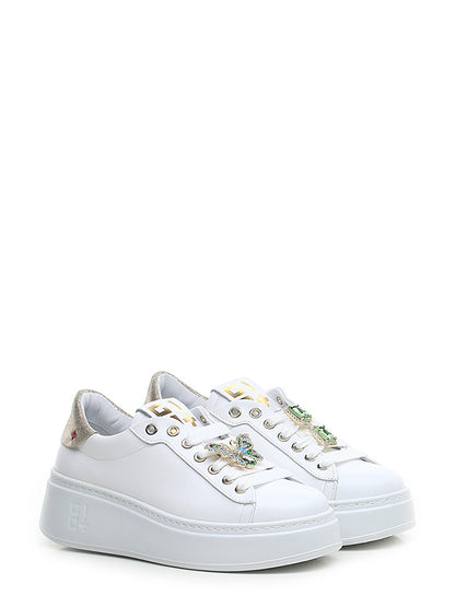 Scarpe Sneakers White Farfalla