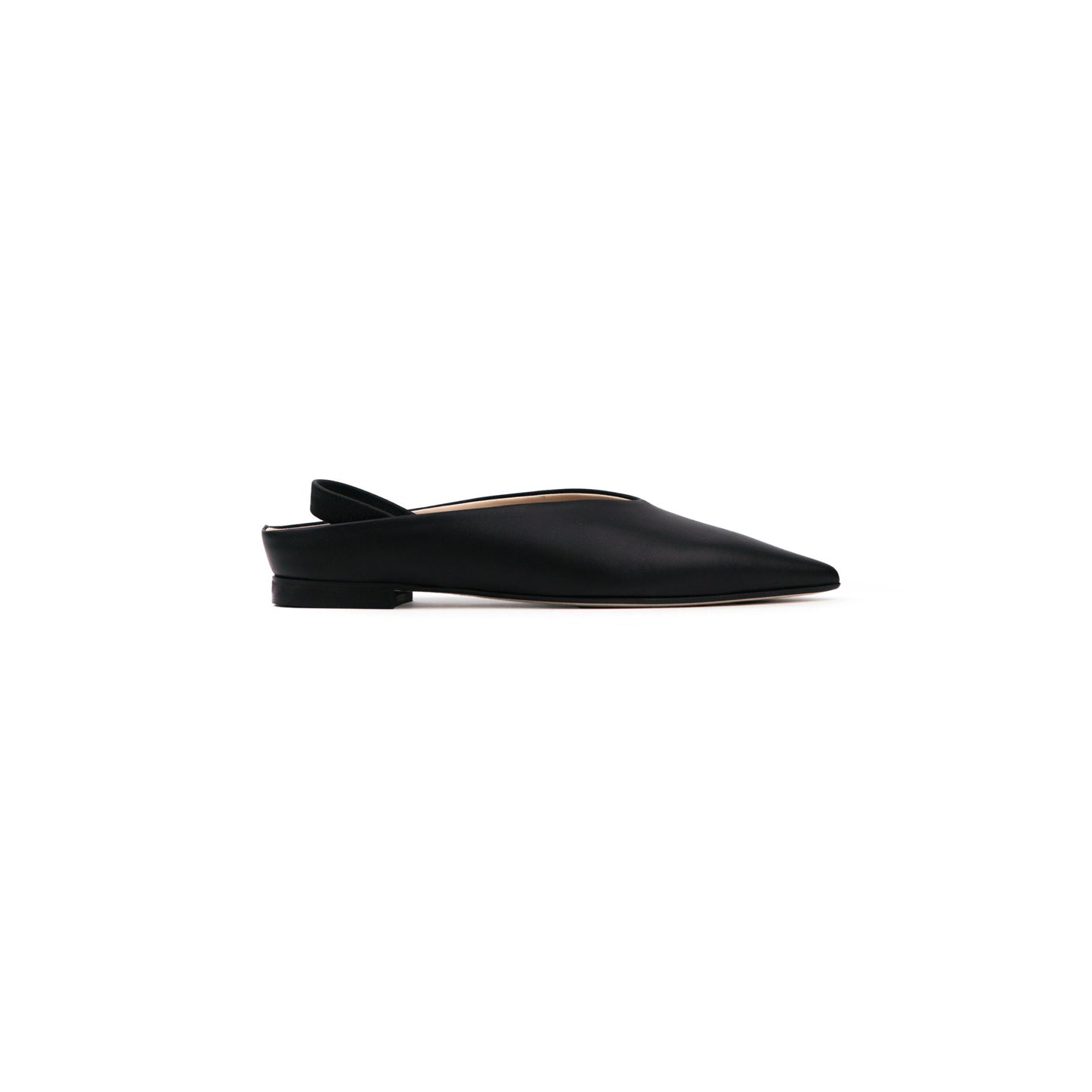 Ballerina Slingback Nappa Nero