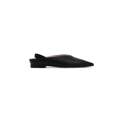 Ballerina Slingback Nappa Nero