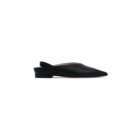 Ballerina Slingback Nappa Nero