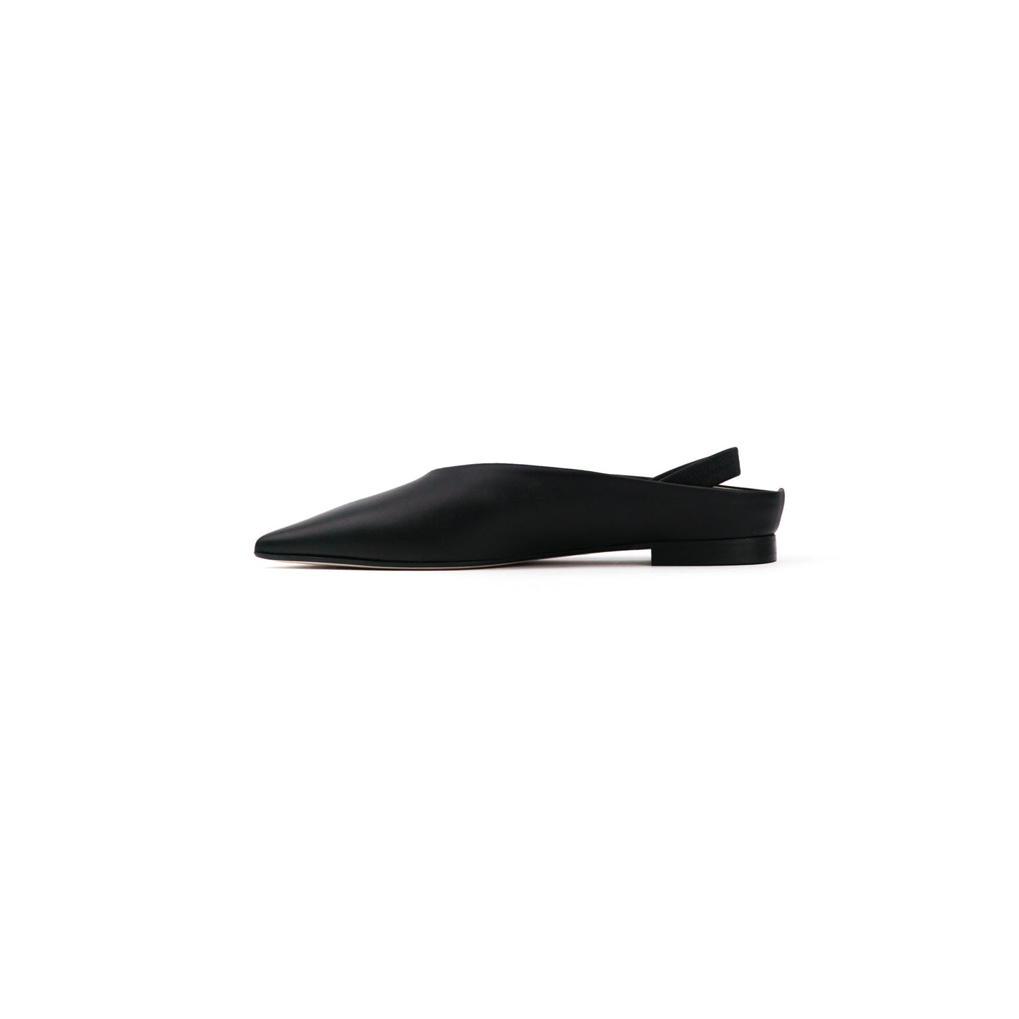 Ballerina Slingback Nappa Nero