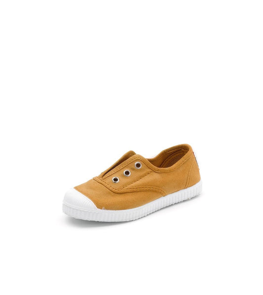 Slip on Cienta Giallo Ocra