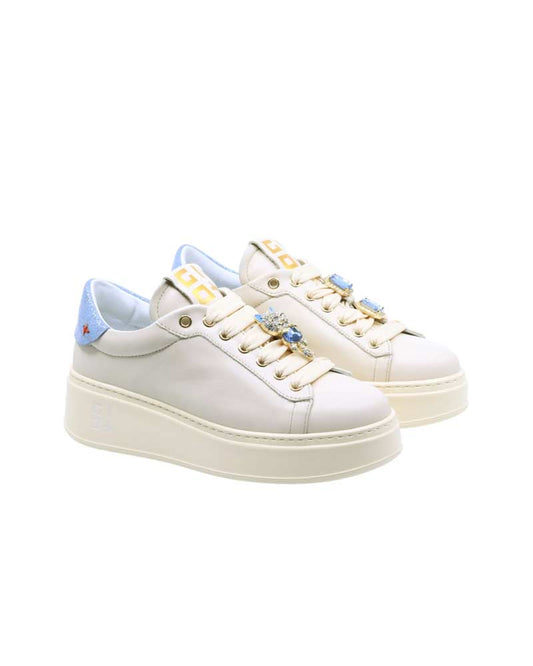 Scarpe Sneakers Bianco Gatto GIO+