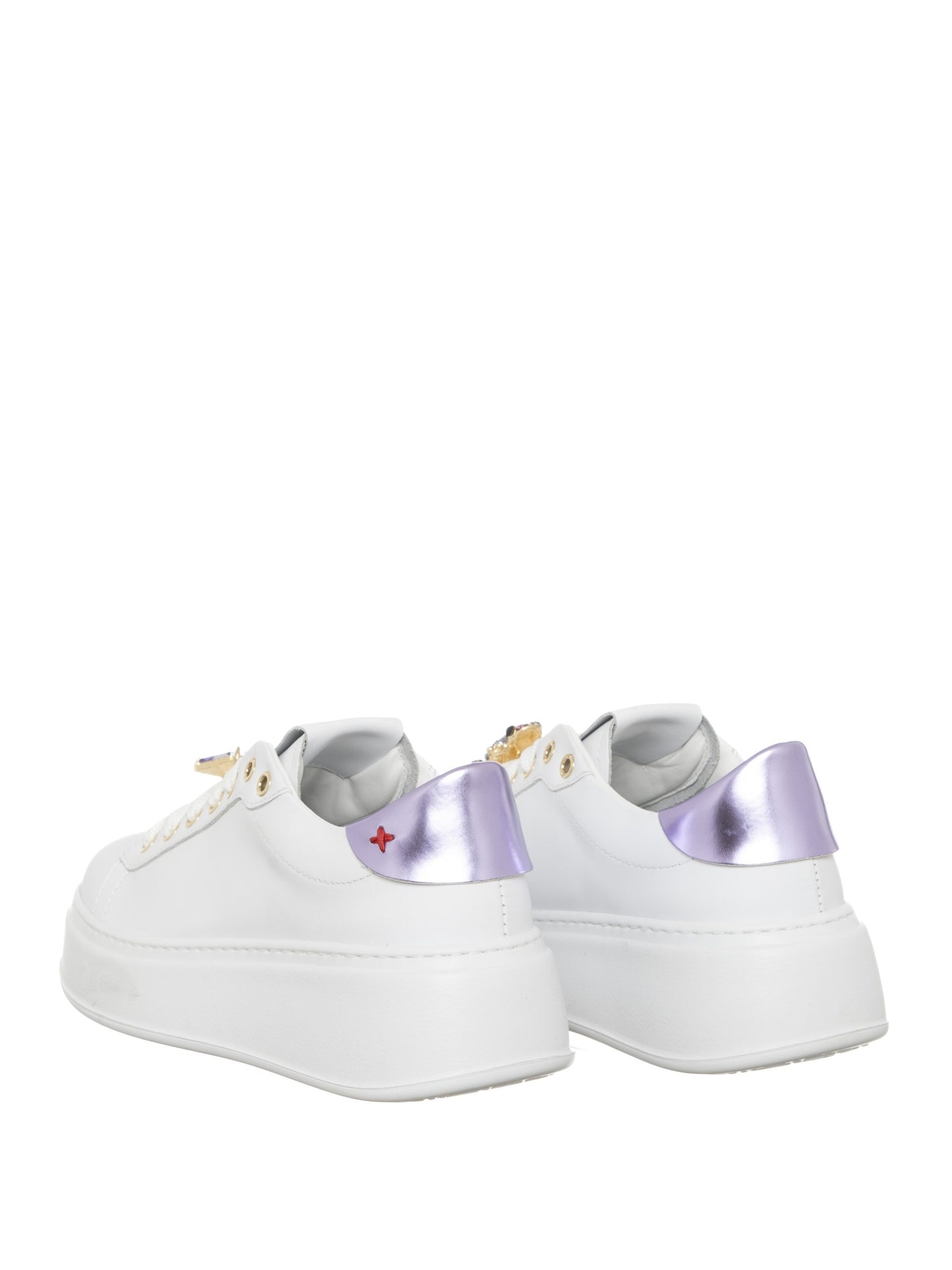 Scarpe Sneakers Combi White/Lilla Ranetta GIO+