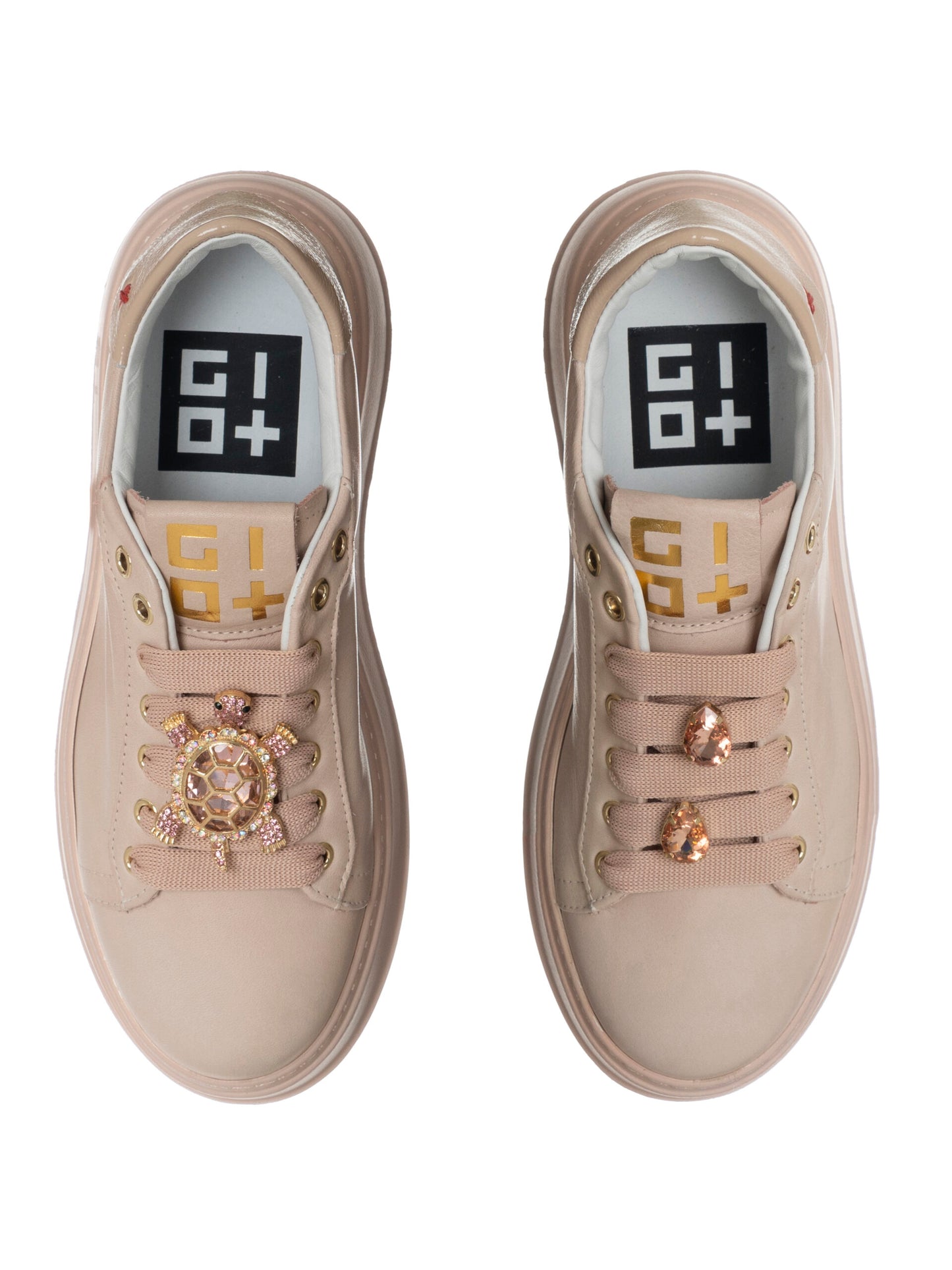 Scarpe Sneakers Nude Tartaruga GIO+
