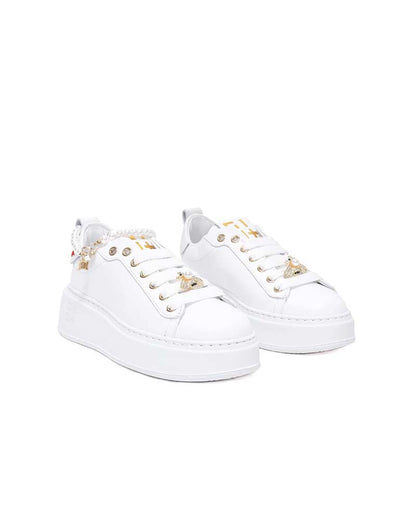 Scarpe Sneakers White Perla GIO+