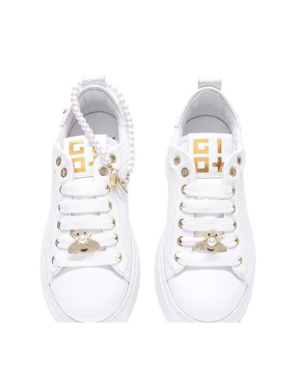 Scarpe Sneakers White Perla GIO+