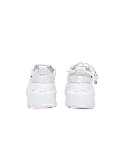Scarpe Sneakers White Perla GIO+