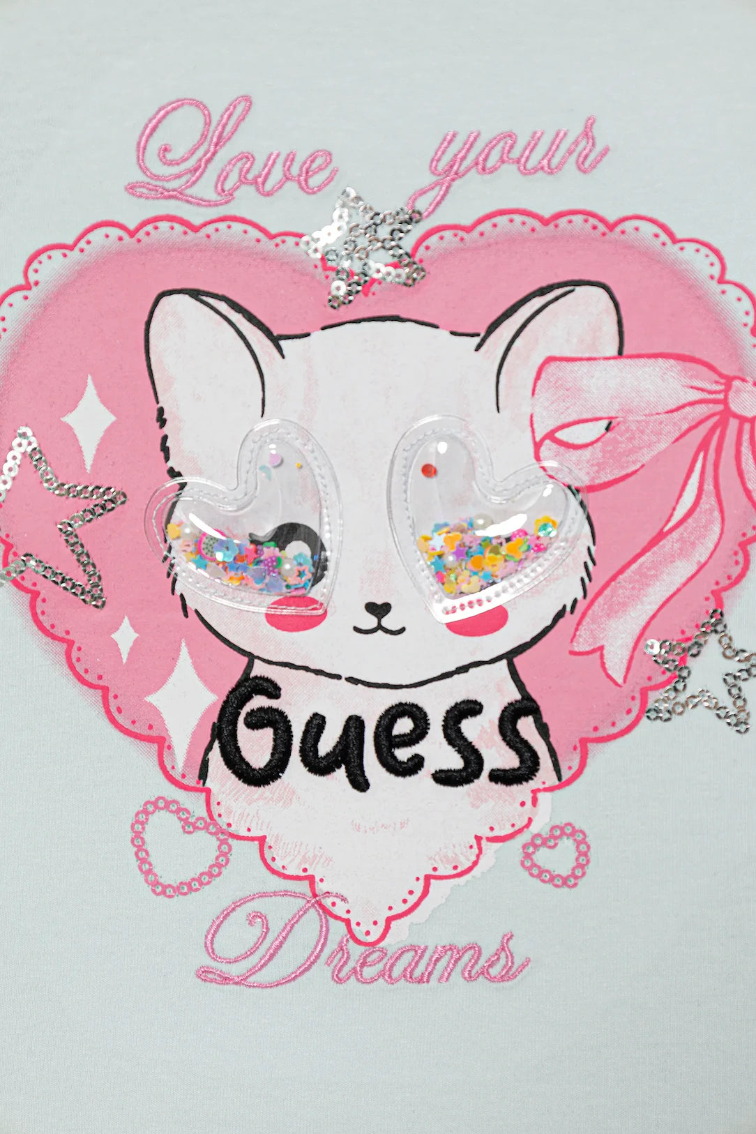 Maglietta Guess a maniche lunghe per bambini