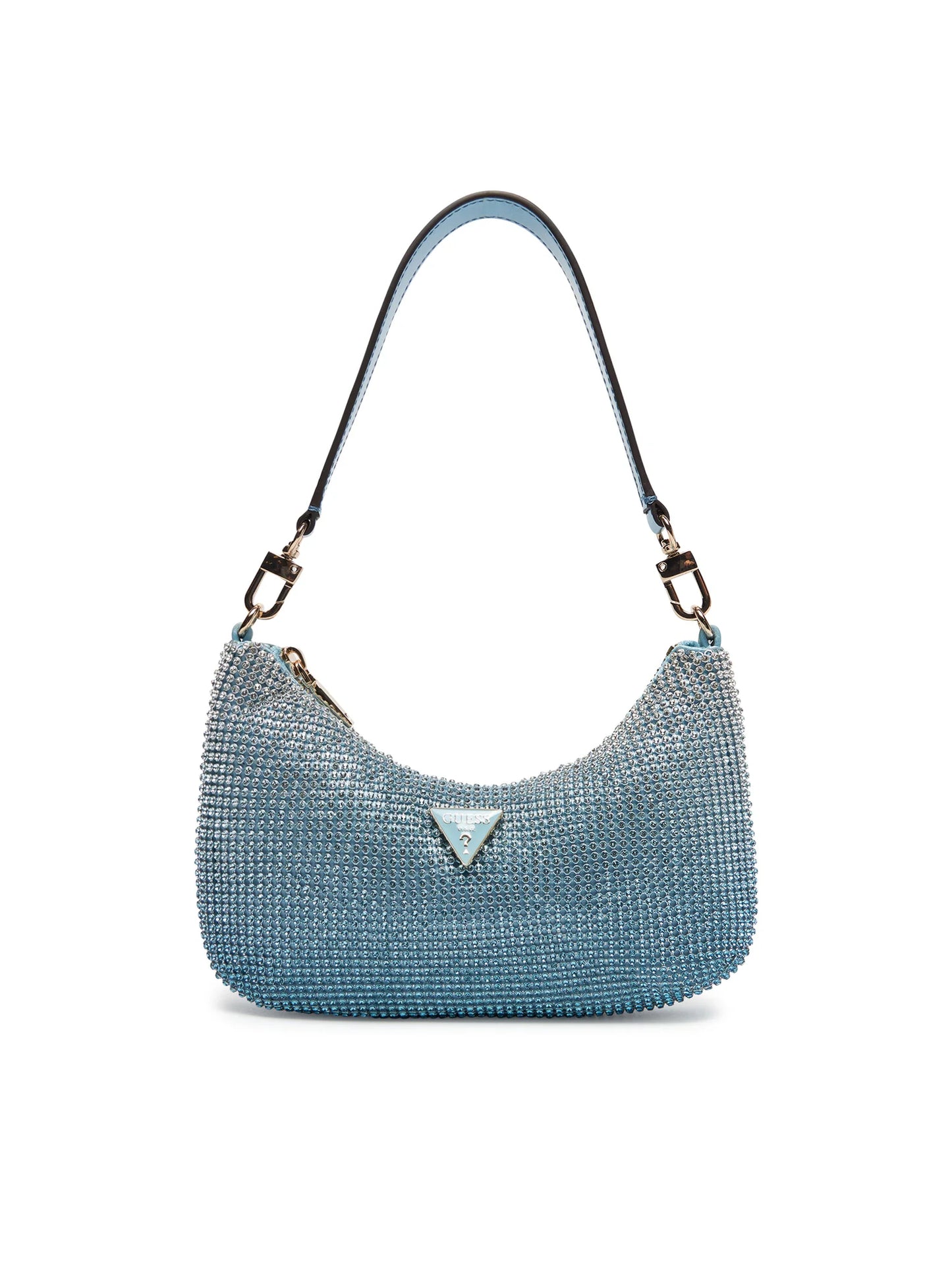 Mini Borsa A Spalla Zalina Strass Guess