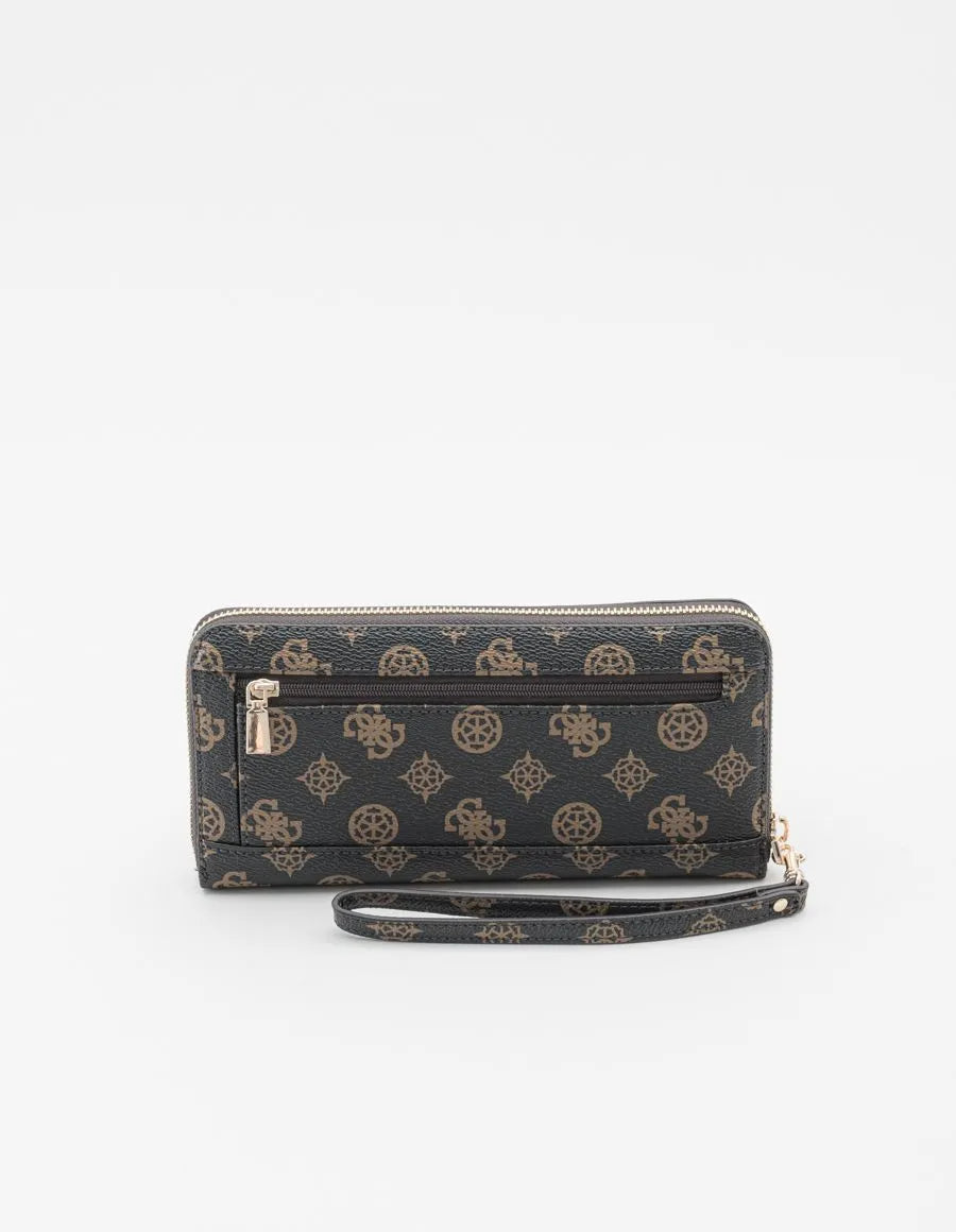 Portafoglio Guess Laurel Marrone