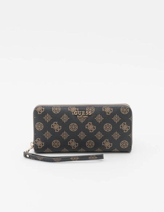 Portafoglio Guess Laurel Marrone