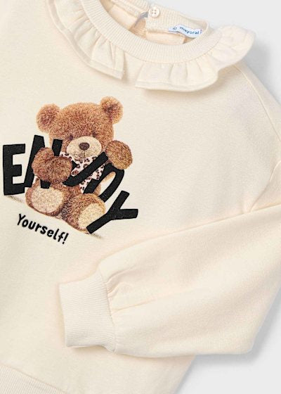 Felpa colletto volant Mayoral