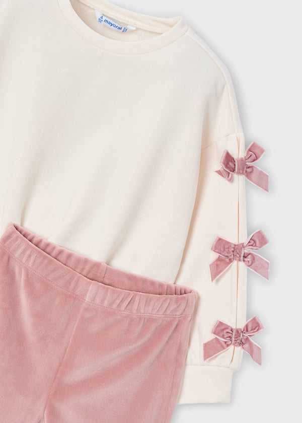 Completo Leggings con felpa Mayoral