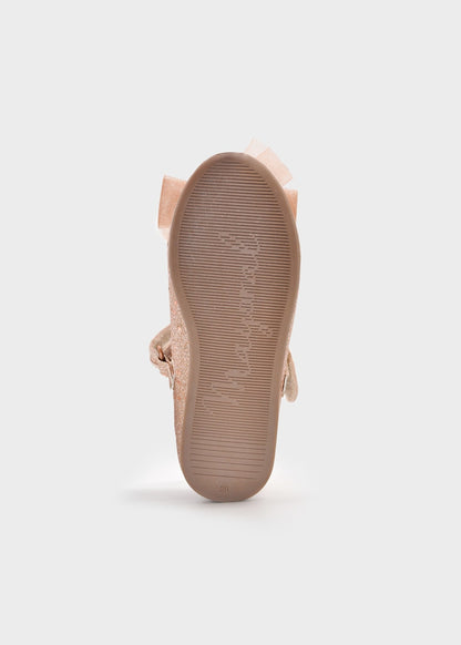 Ballerina glitter con fiocco Mayoral