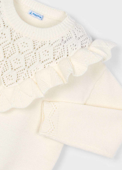 Maglione tricot traforato Mayoral