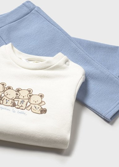 Completo neonato con gilet