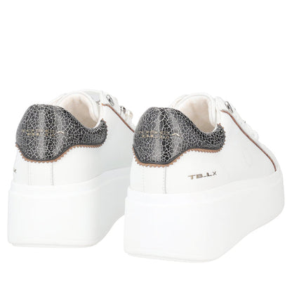 Sneaker slip-on con strass oro