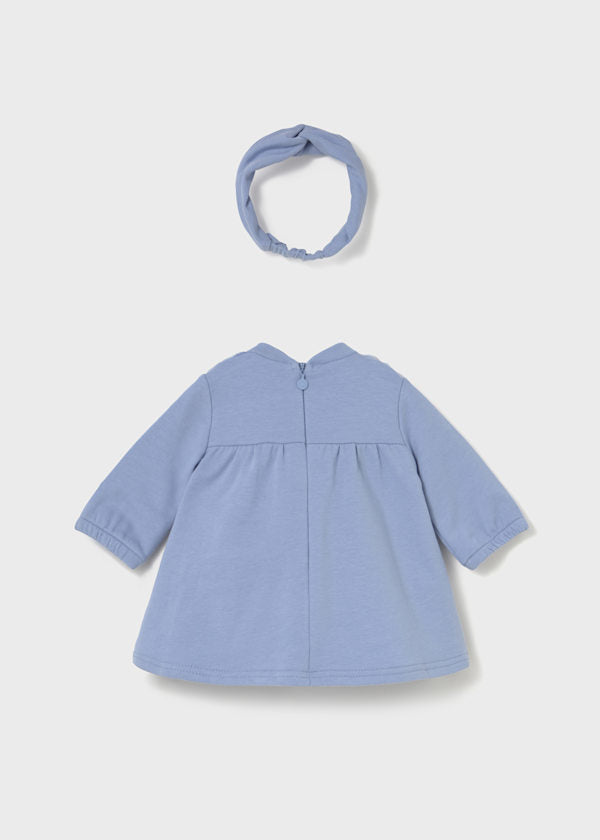 Vestito con borsa e fascia neonata