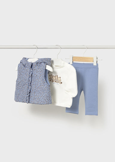 Completo neonato con gilet