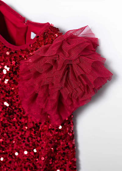 Abito lustrini e tulle Abel&Lula
