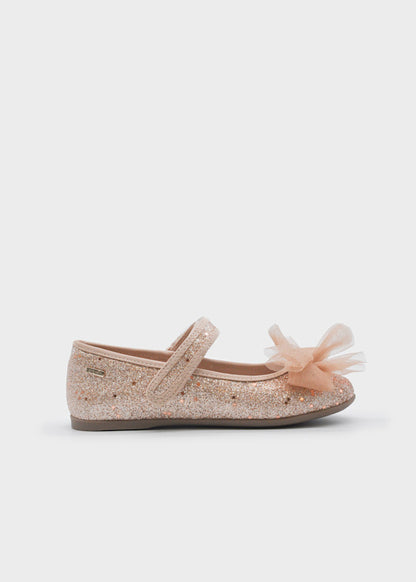 Ballerina glitter con fiocco Mayoral