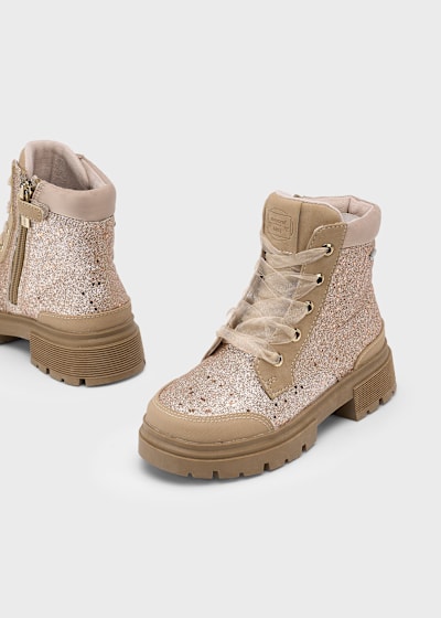 Stivaletti biker con lustrini Mayoral