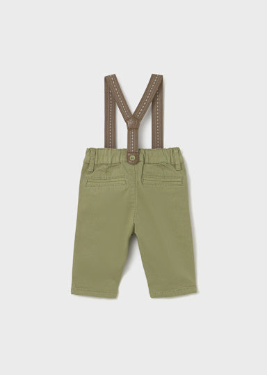 Pantaloni con bretelle