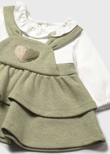 Abito salopette neonata