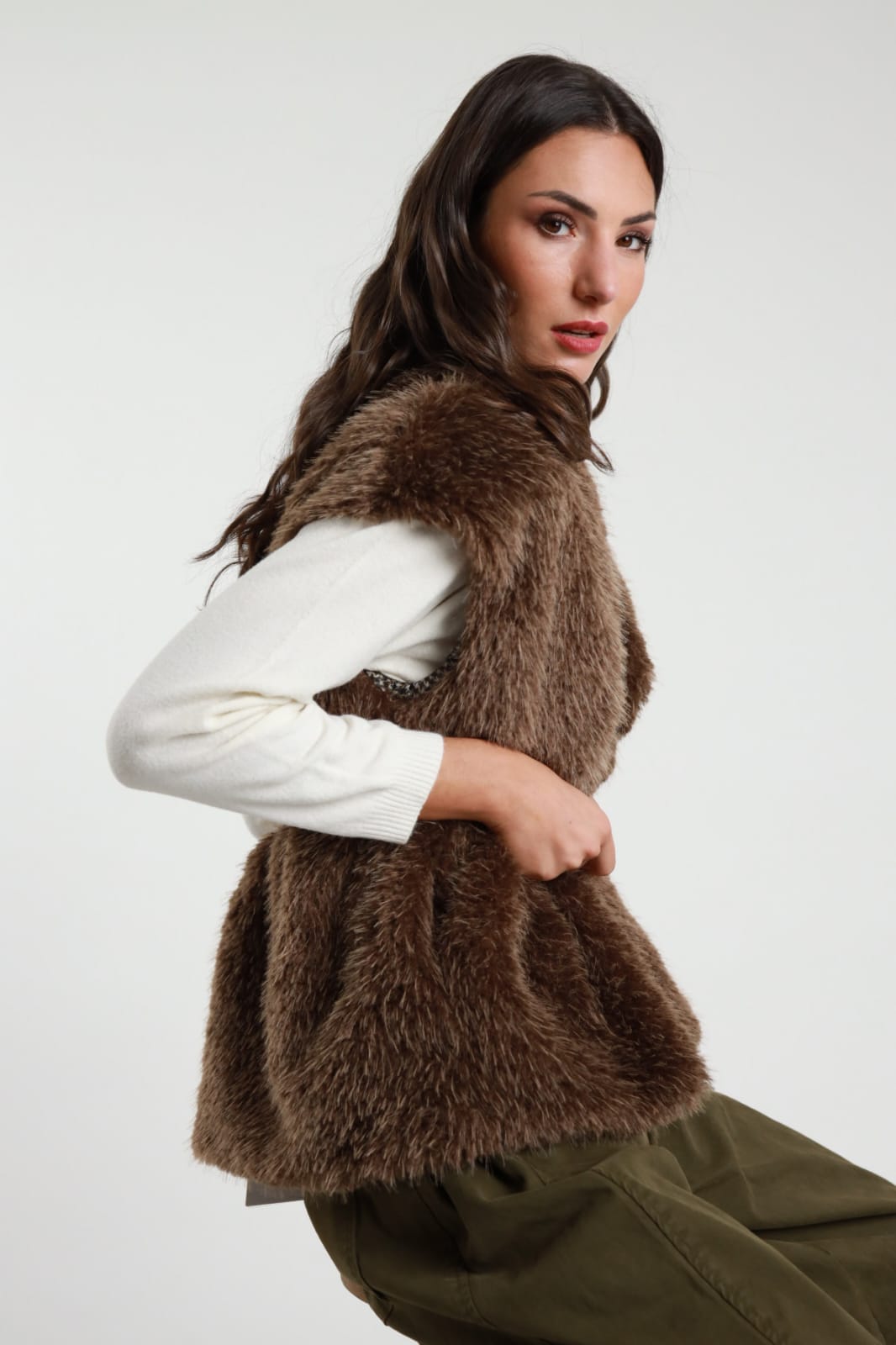 Gilet ecopelliccia SusyMix