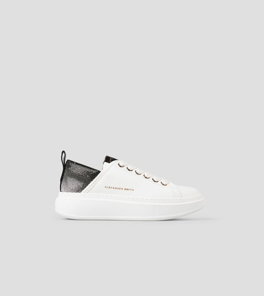 Wembley Woman White Dark Silver