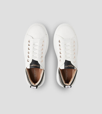 Wembley Woman White Dark Silver